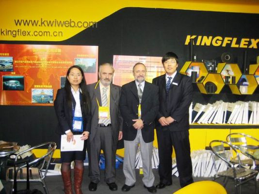 美国KWI集团旗下的金福莱斯公司参加了在广州举办的中国制冷展